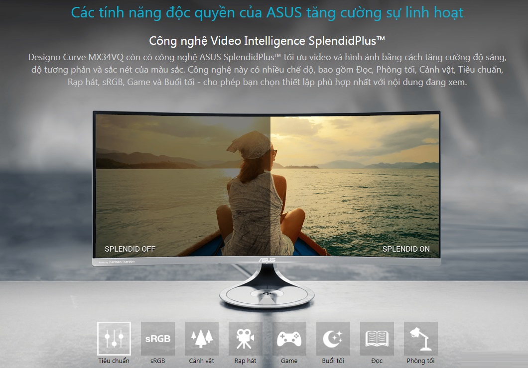 Màn hình LCD Asus 34" MX34VQ