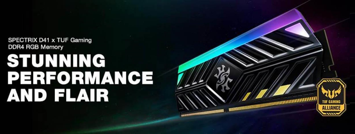 RAM ADATA XPG SPECTRIX D41 X TUF AX4U300038G16-SB41 (1x8GB) DDR4 3000MHz