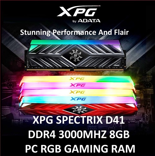 RAM ADATA XPG SPECTRIX D41 X TUF AX4U300038G16-SB41 (1x8GB) DDR4 3000MHz