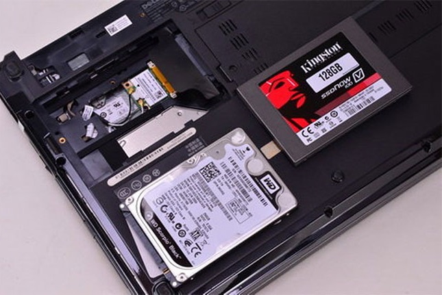 nâng cấp ổ cứng máy tính SSD cho laptop